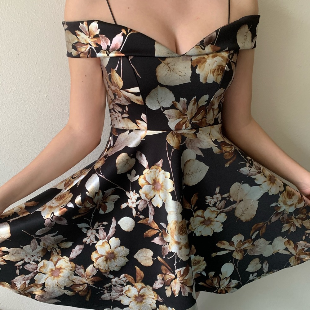 Golden Foliage Dress!